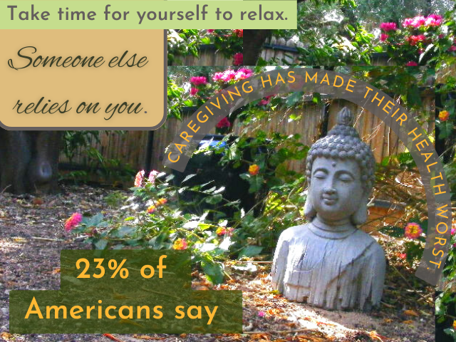 Take time for yourself and relax